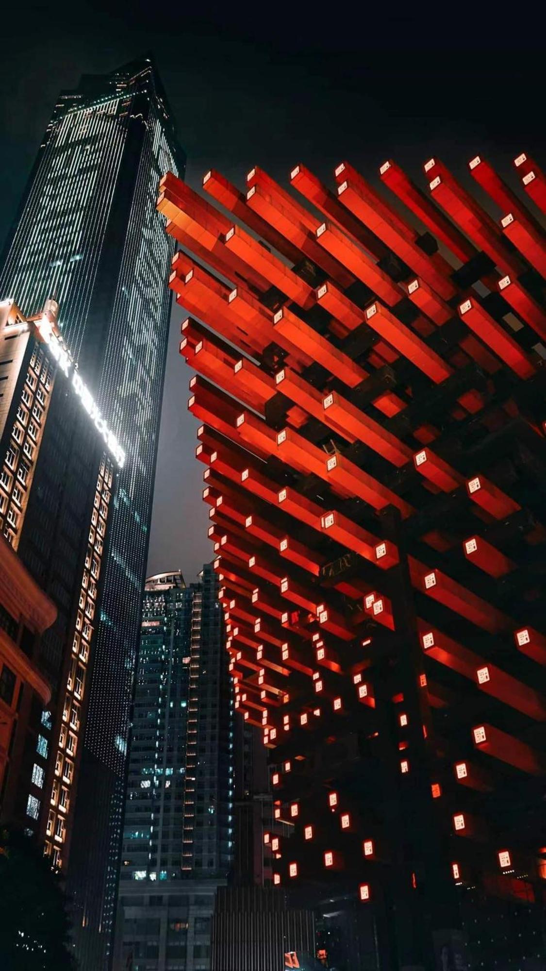 Boutique Of Meditation With Cuisine & Night View, Exit 2 Liujiatai Station Line 9 Chongqing Exterior foto